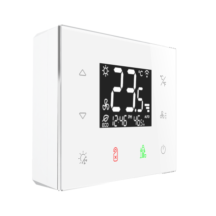 Glass touch thermostat for fancoils RFTC-3